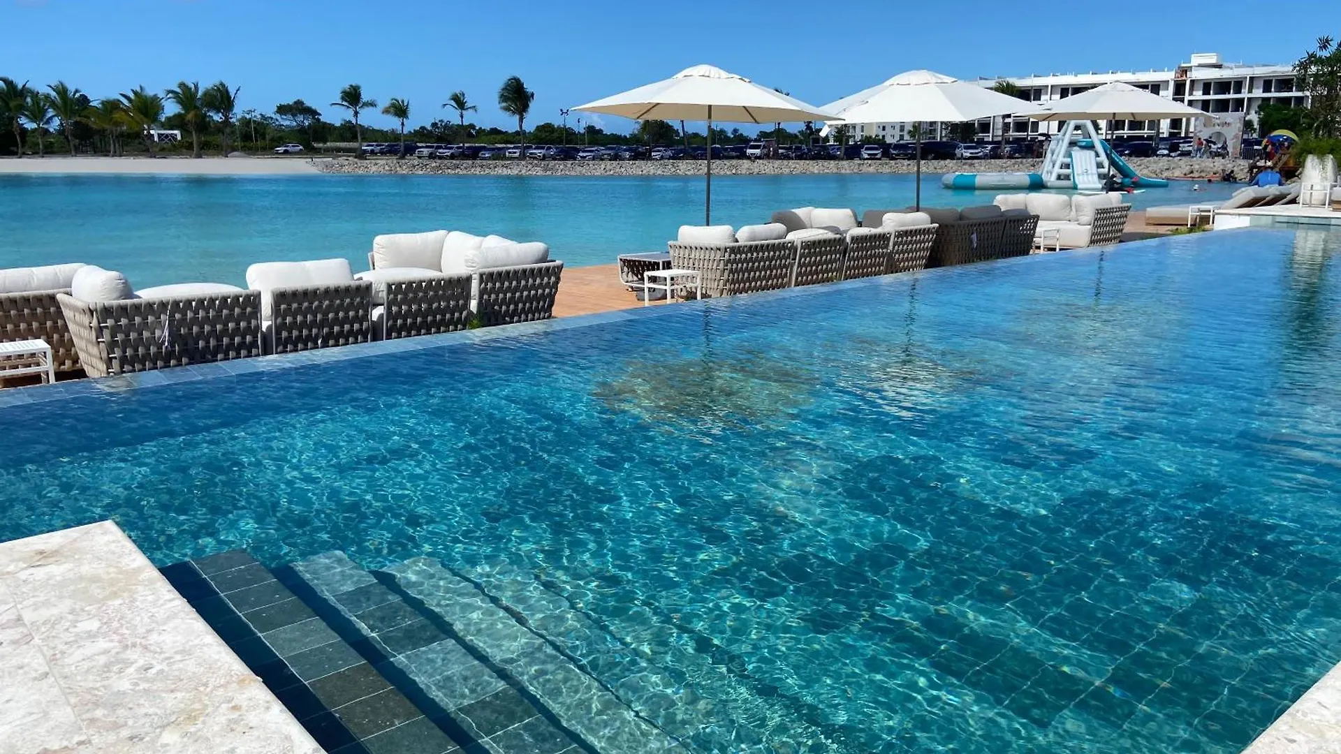 Tropical Apartment King Bed Artificial Beach And Golf Course Punta Cana