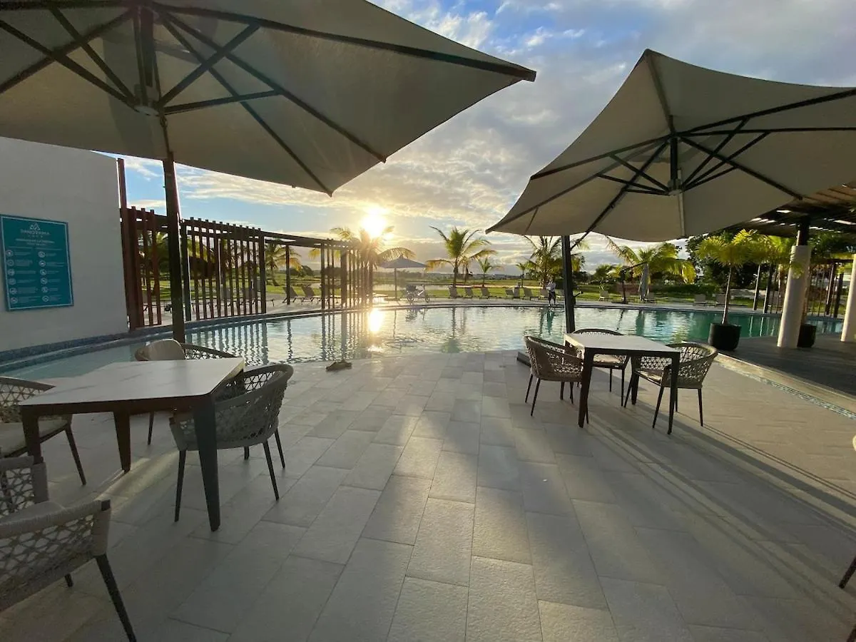 Tropical Apartment King Bed Artificial Beach And Golf Course Punta Cana