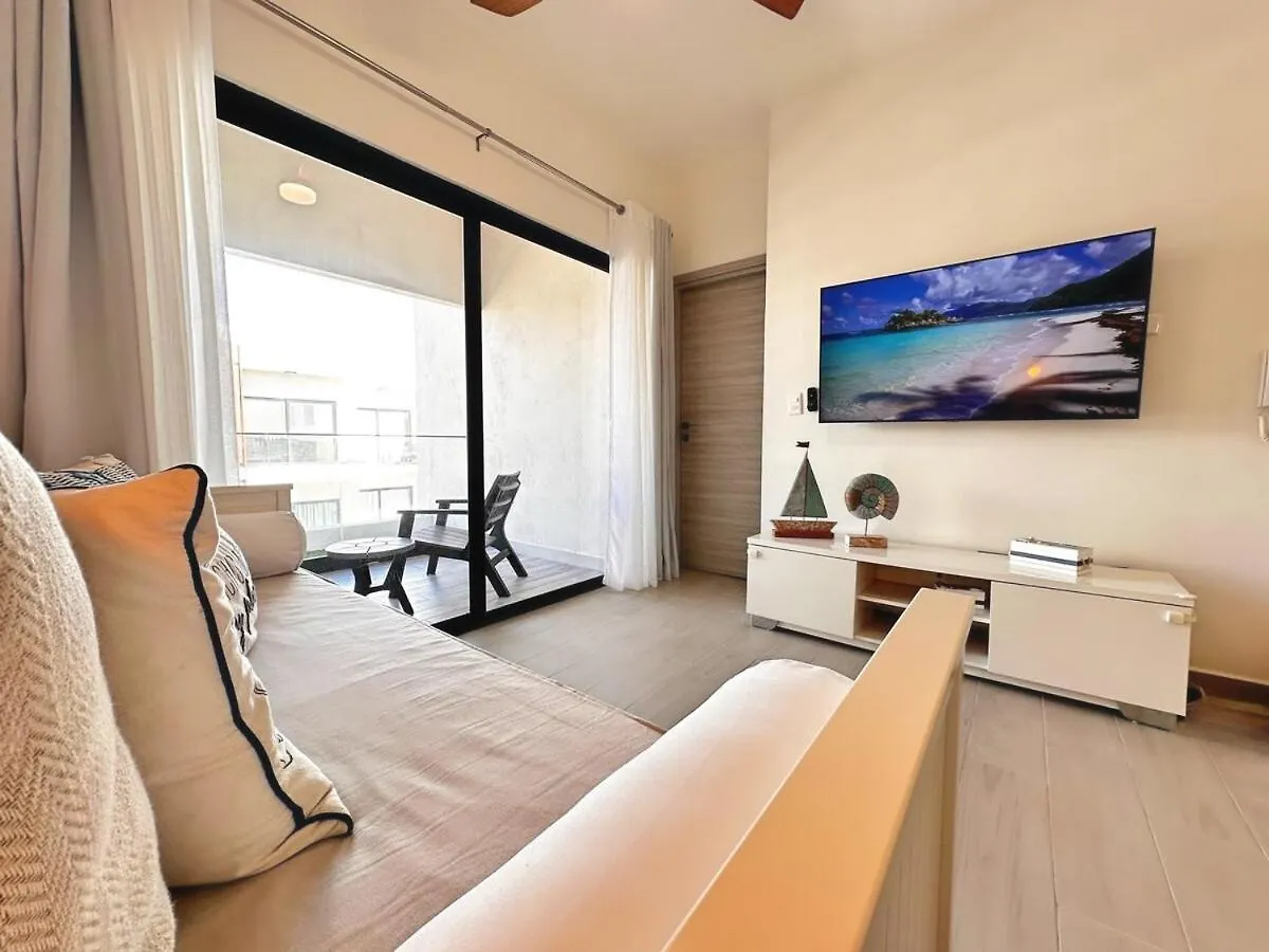 Tropical Apartment King Bed Artificial Beach And Golf Course Punta Cana