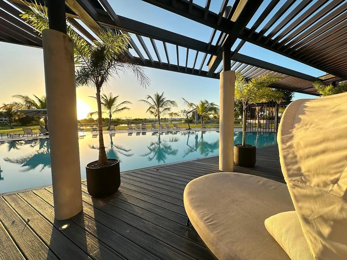 Tropical Apartment King Bed Artificial Beach And Golf Course Punta Cana