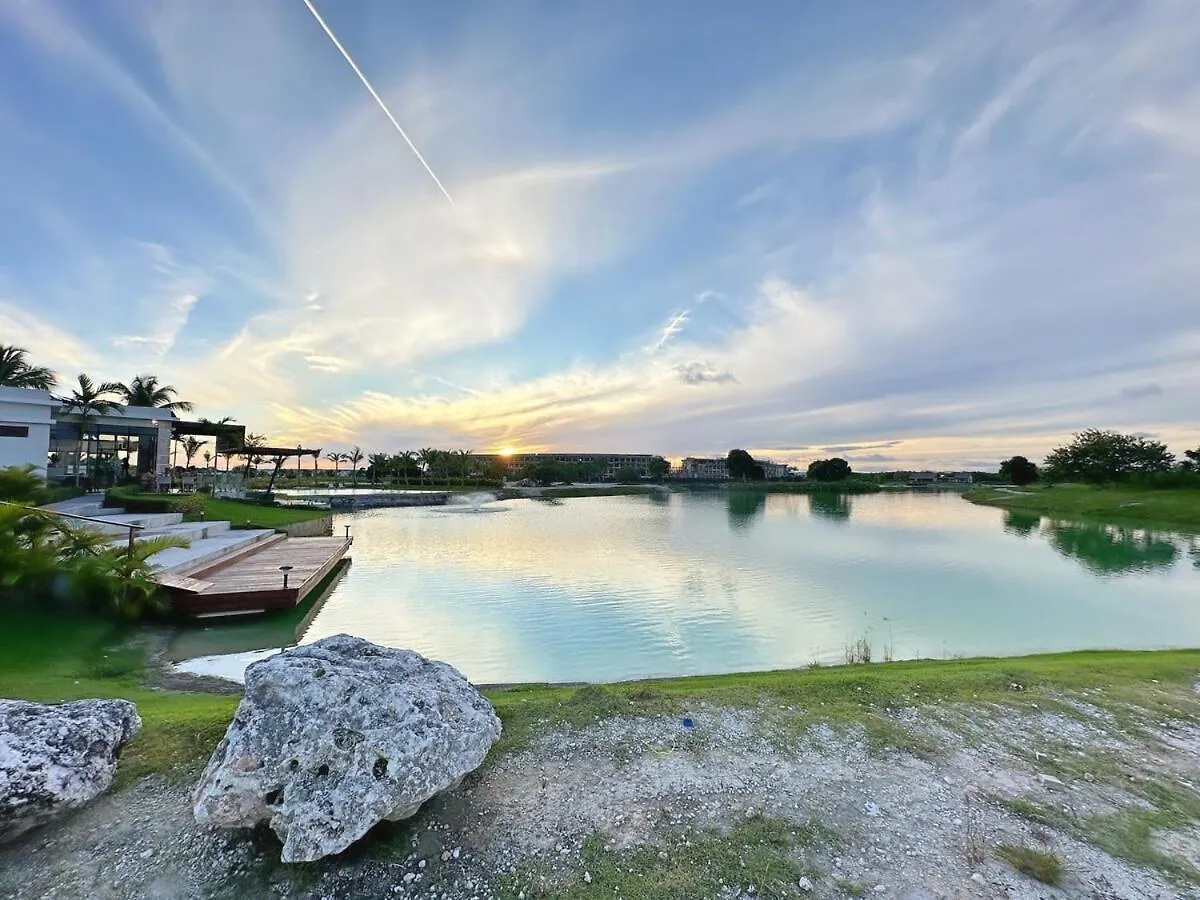 Tropical Apartment King Bed Artificial Beach And Golf Course Punta Cana